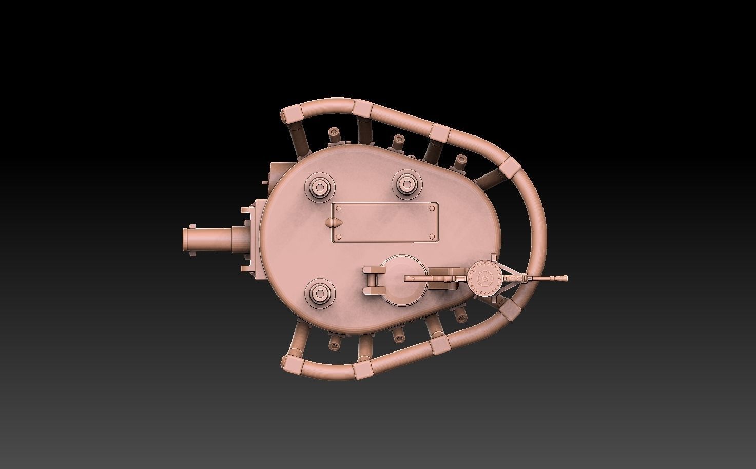 T35 Tank Turrets 3D print model_8