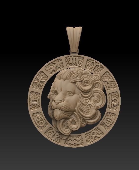 Jewellery Horoscope Signes Pack 3D model_5