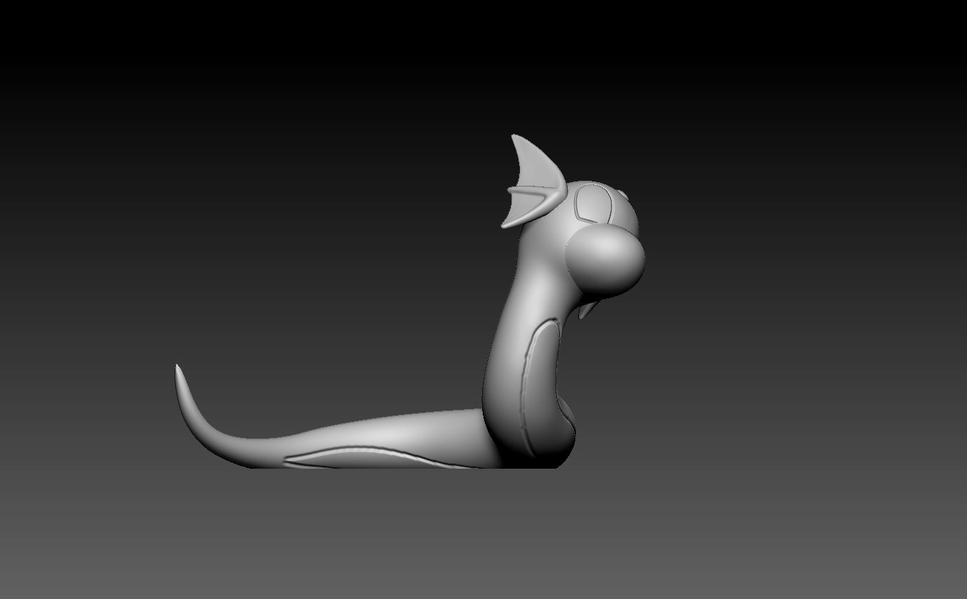 pokemon dragonite evolution pack 3D print model_7