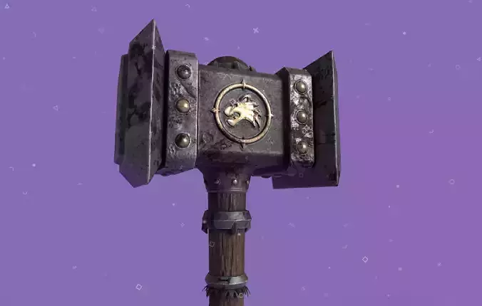 Doomhammer Free 3D model