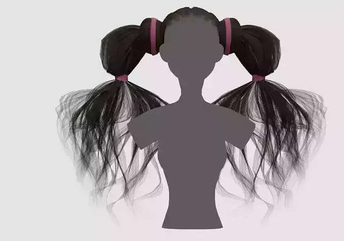 Wavy Ponytails Hairstyle 