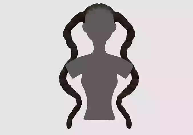 Wavy Pigtails Hairstyle 
