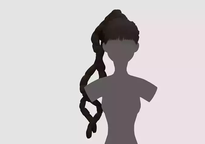 Wavy Pigtail Hairstyle 