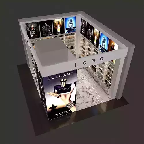 BEAUTY STORE FULL 3D SCENE