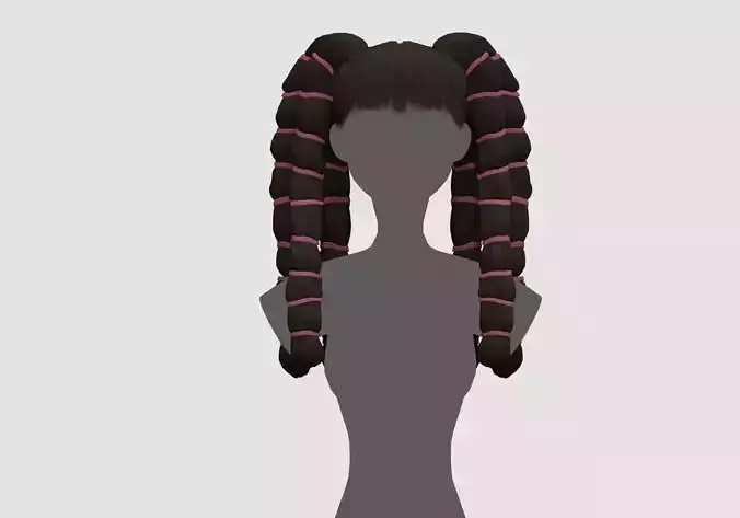 Pigtails Two Hairstyle 
