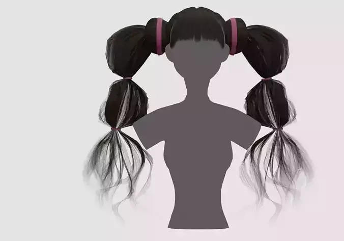 Big Ponytails Hairstyle 