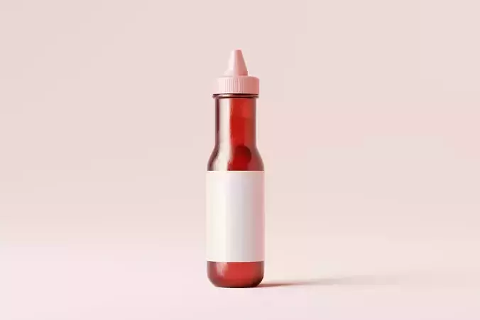Tomato ketchup bottle