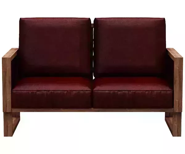Sofa 2 seater with cushion