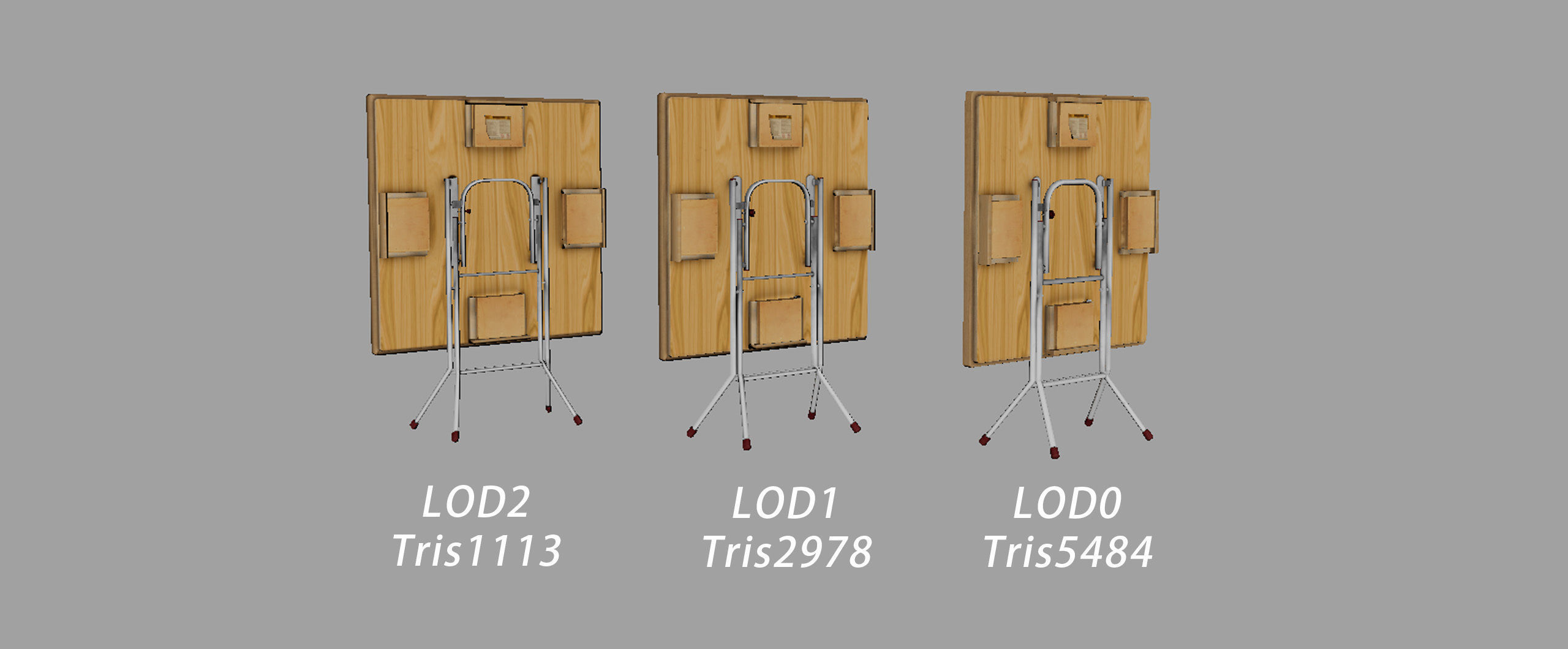 PBR Hong Kong Mahjong Set  Game Ready asset Low-poly 3D model_7