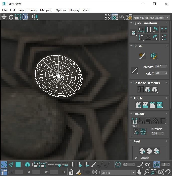 Gravestones Set 3D model_47