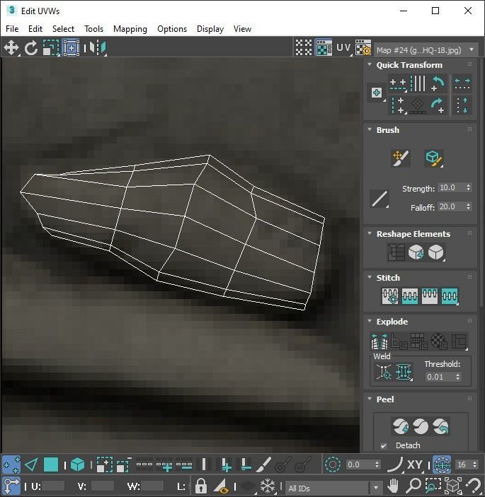 Gravestones Set 3D model_92