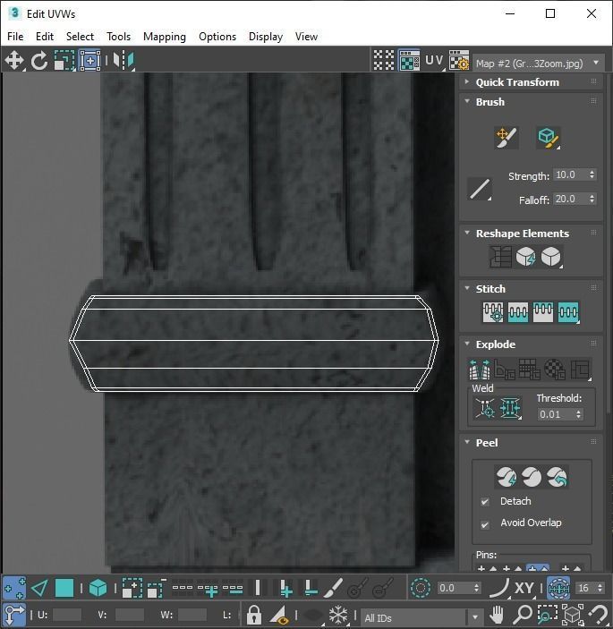 Gravestones Set 3D model_33