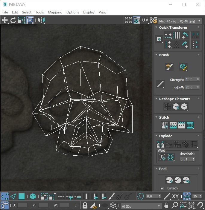 Gravestones Set 3D model_73