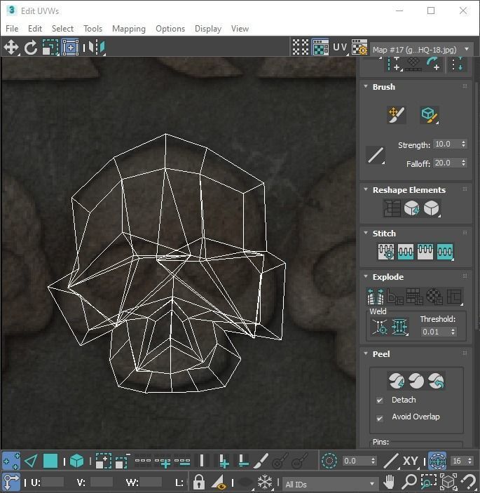 Gravestones Set 3D model_62