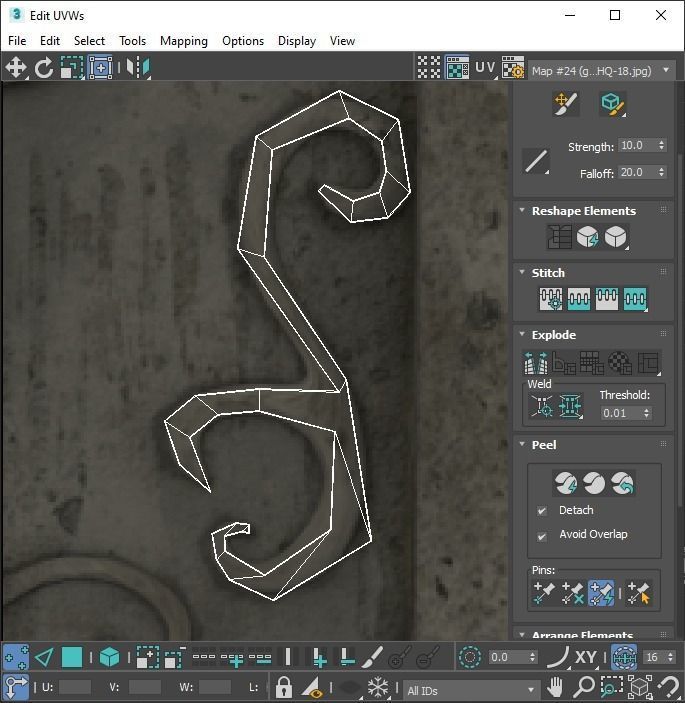 Gravestones Set 3D model_67