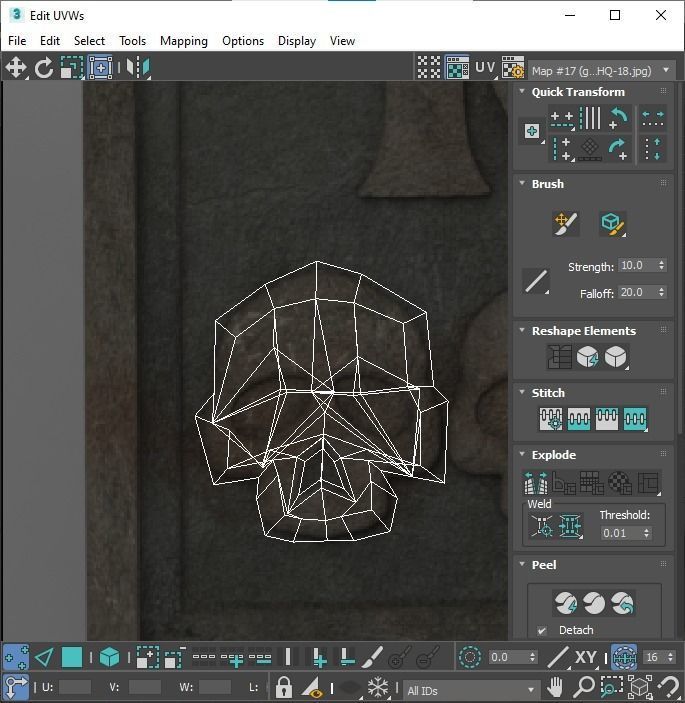 Gravestones Set 3D model_61