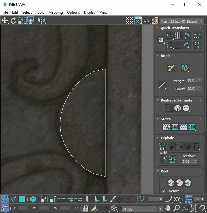 Gravestones Set 3D model_83