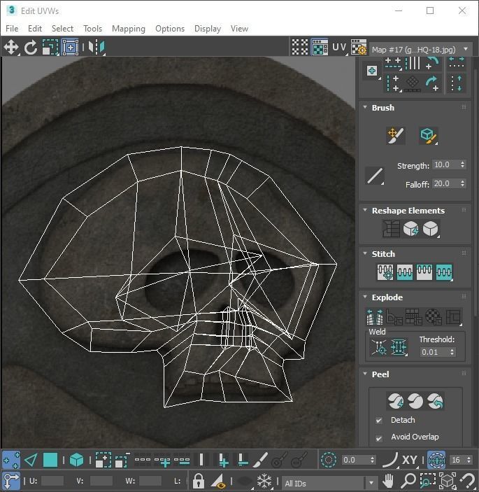 Gravestones Set 3D model_60