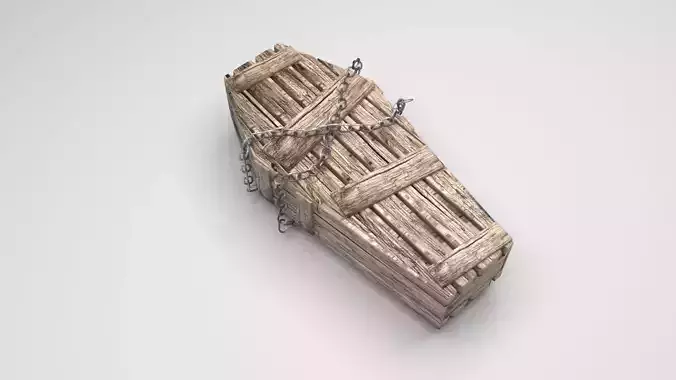 Mummy Coffin 3D model