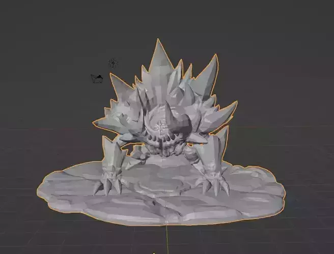 Lava Monster 3D printable