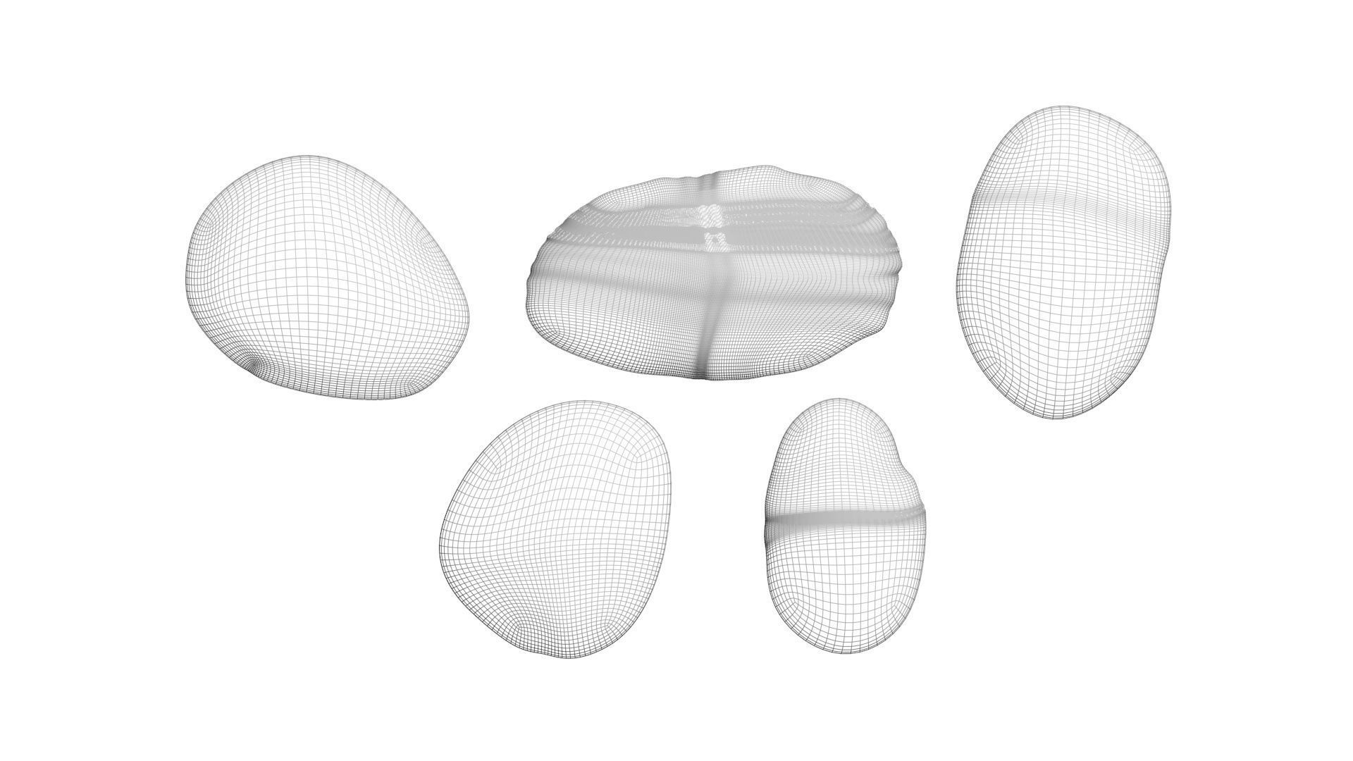 Rocks Set 3D model_18