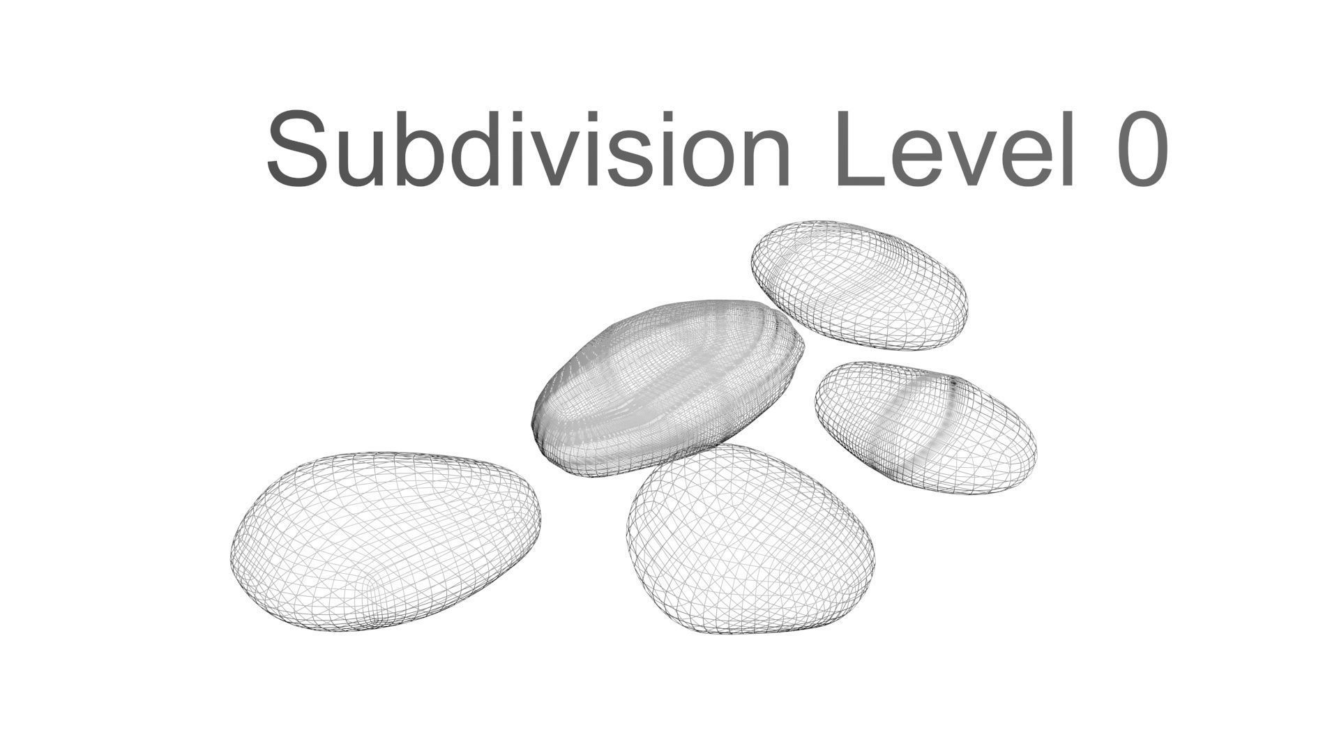 Rocks Set 3D model_20