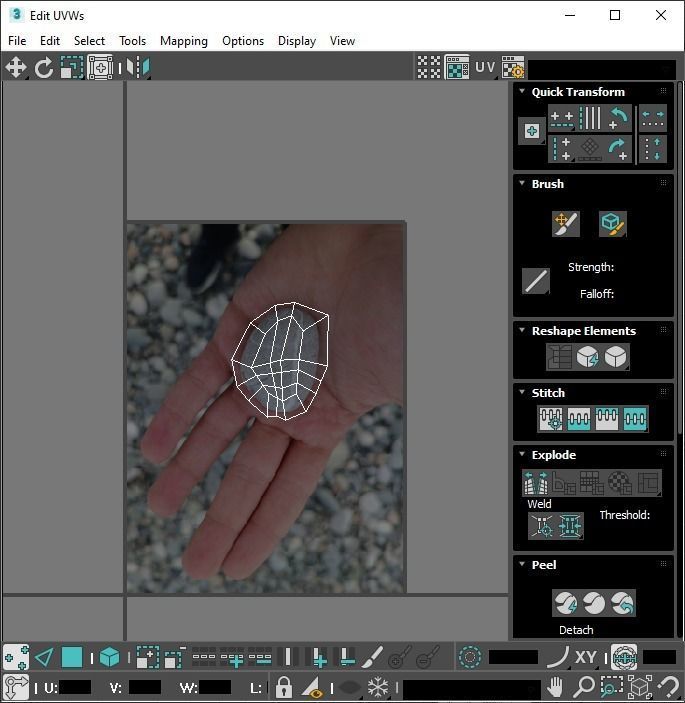 Rocks Set 3D model_24