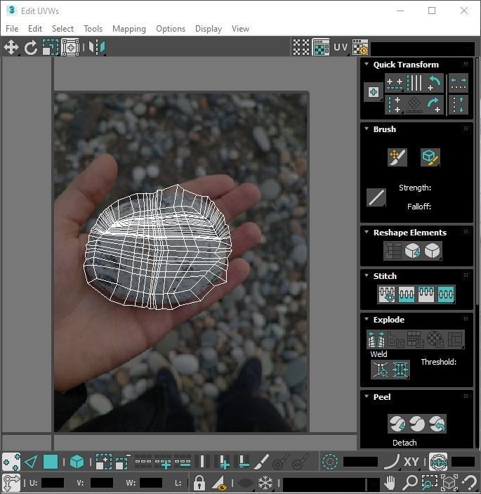 Rocks Set 3D model_22
