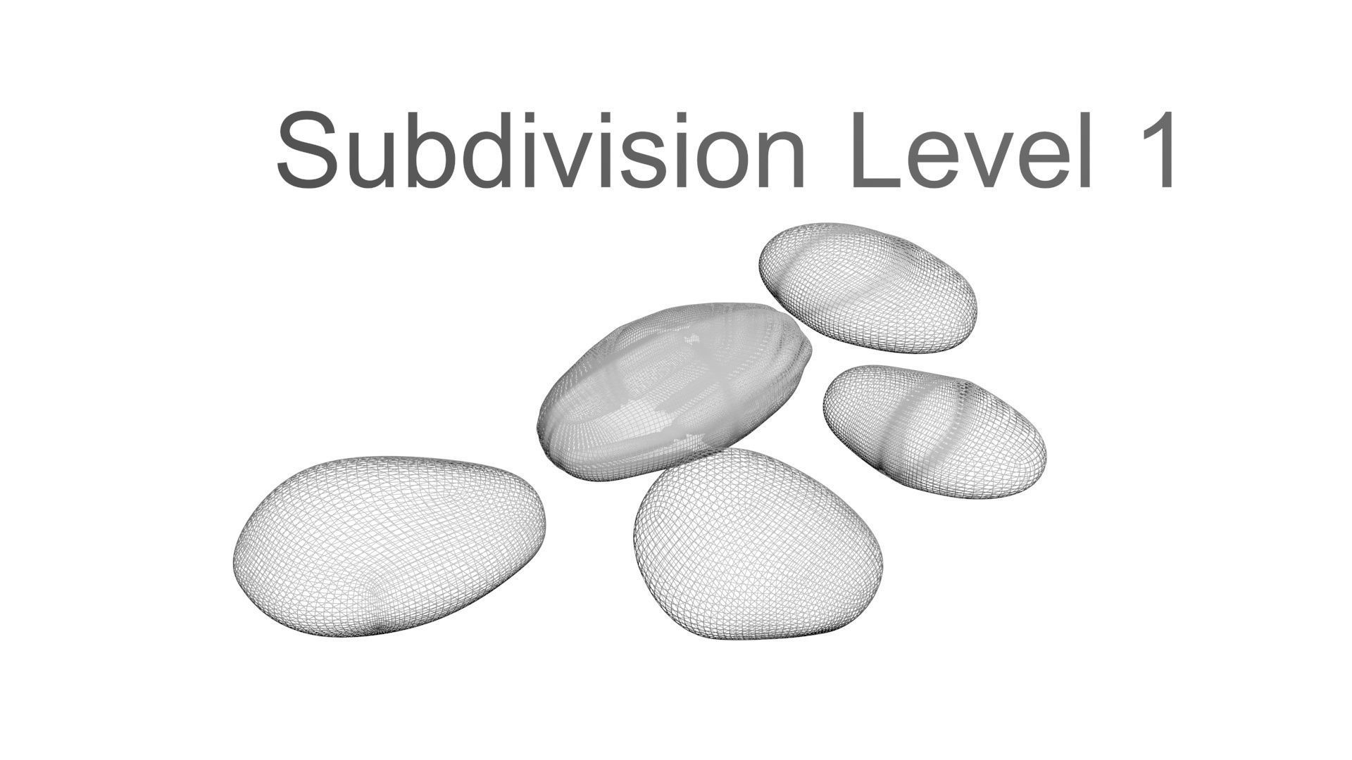 Rocks Set 3D model_19