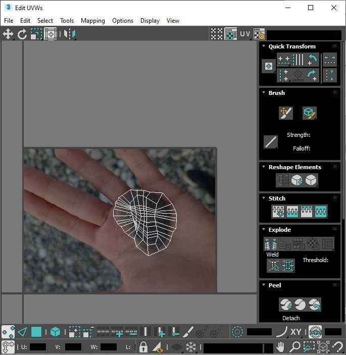 Rocks Set 3D model_22