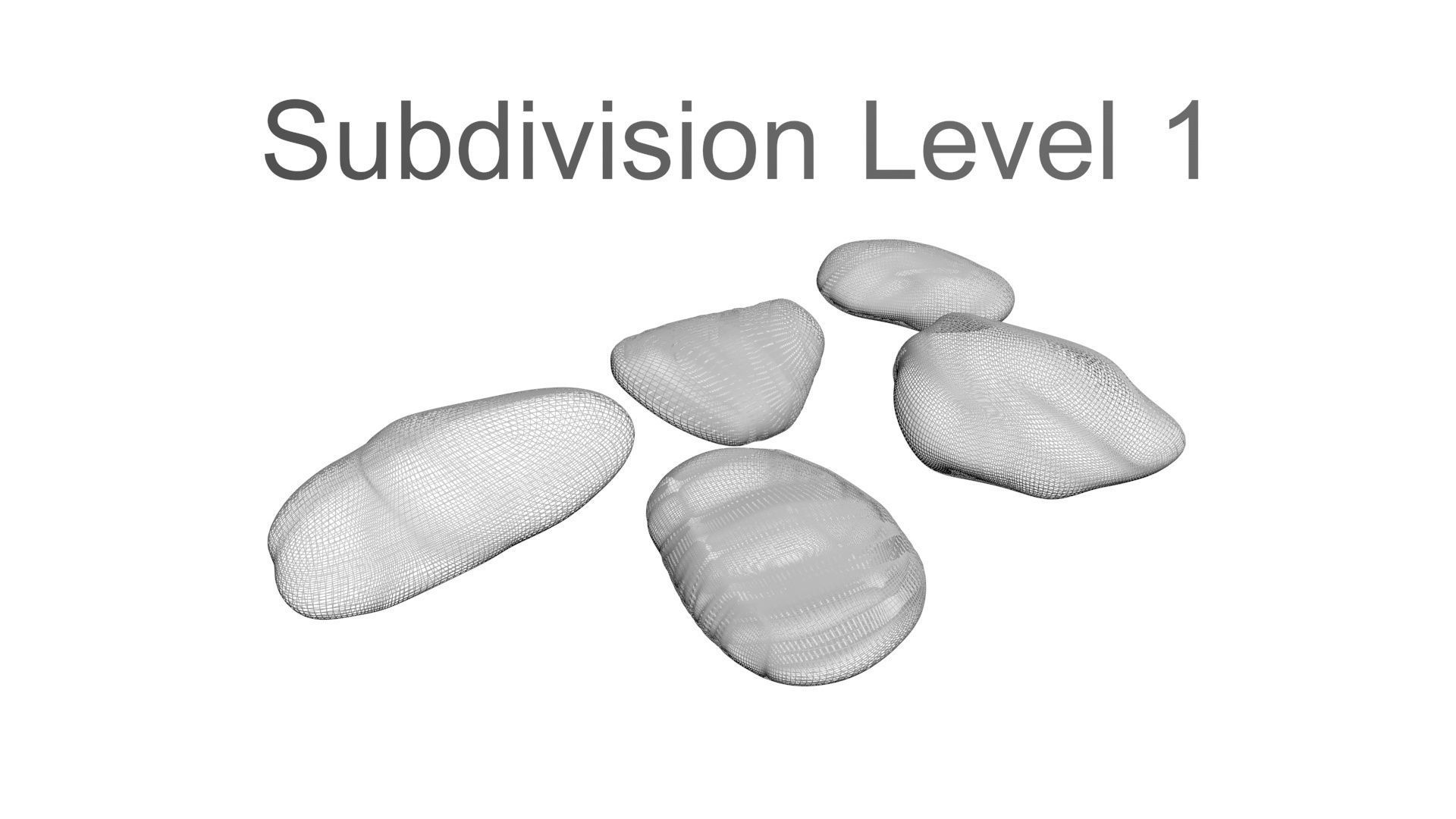 Rocks Set 3D model_18