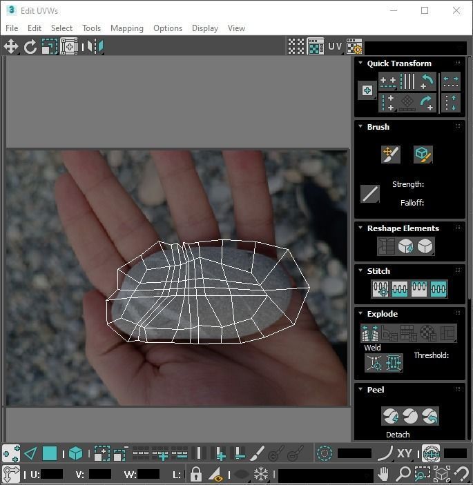 Rocks Set 3D model_20
