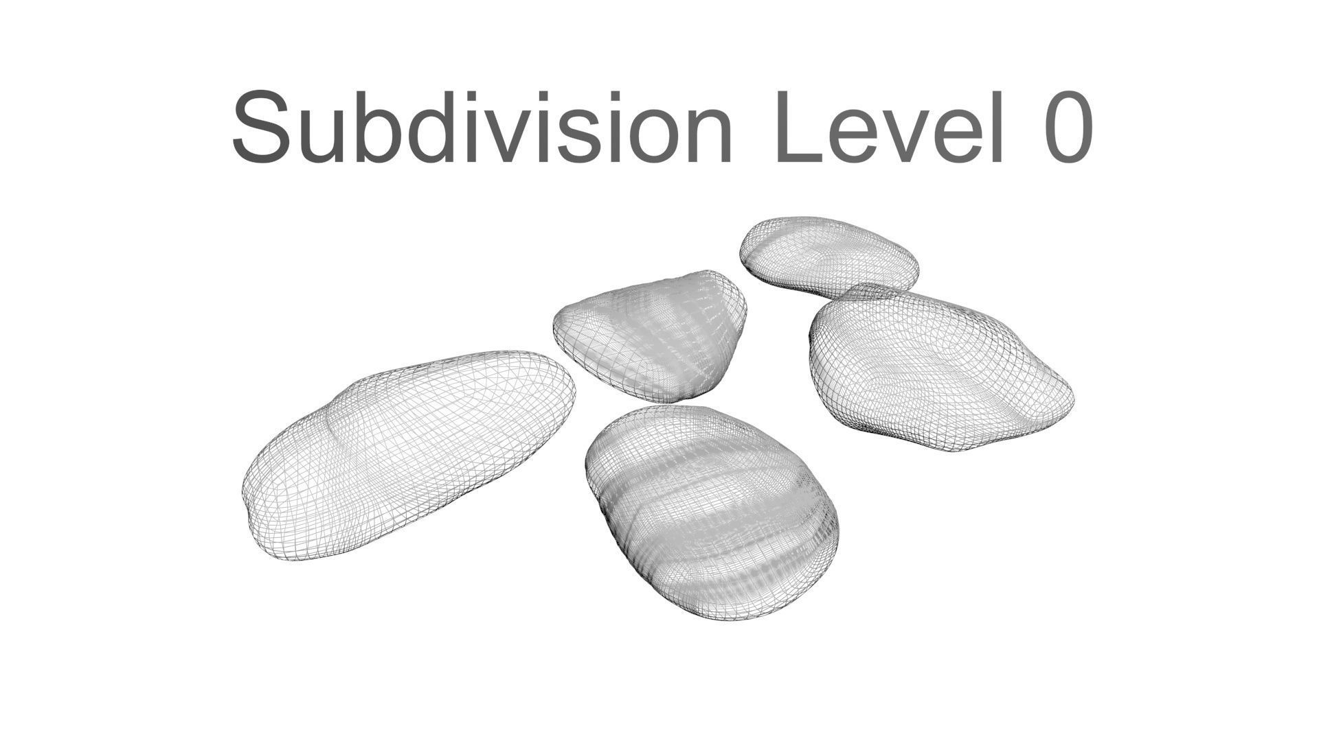 Rocks Set 3D model_19