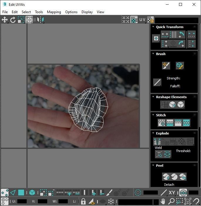 Rocks Set 3D model_24