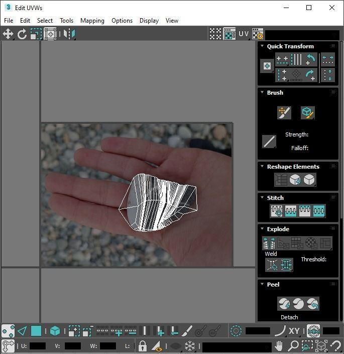 Rocks Set 3D model_21