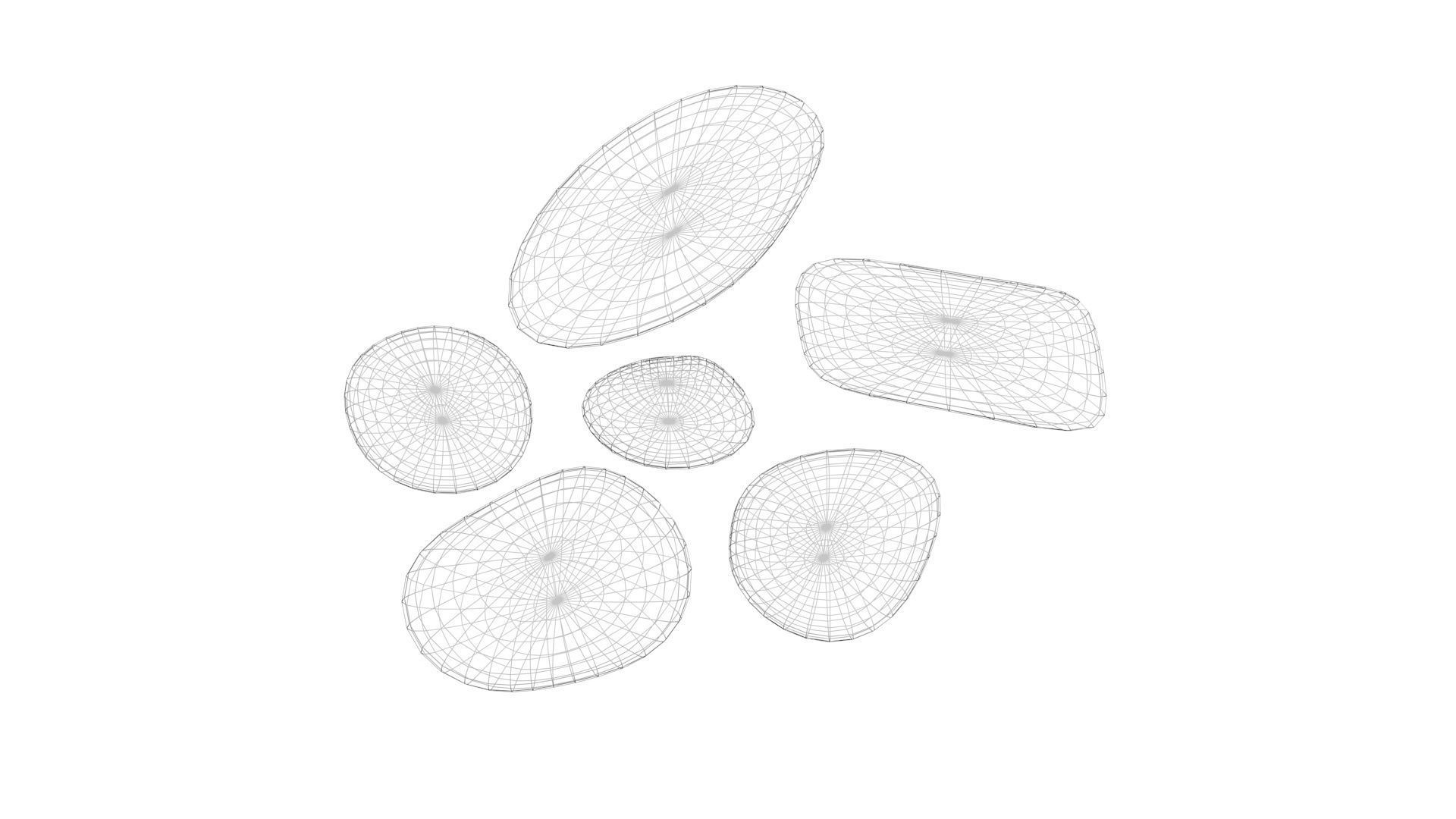 Rocks Set 3D model_14