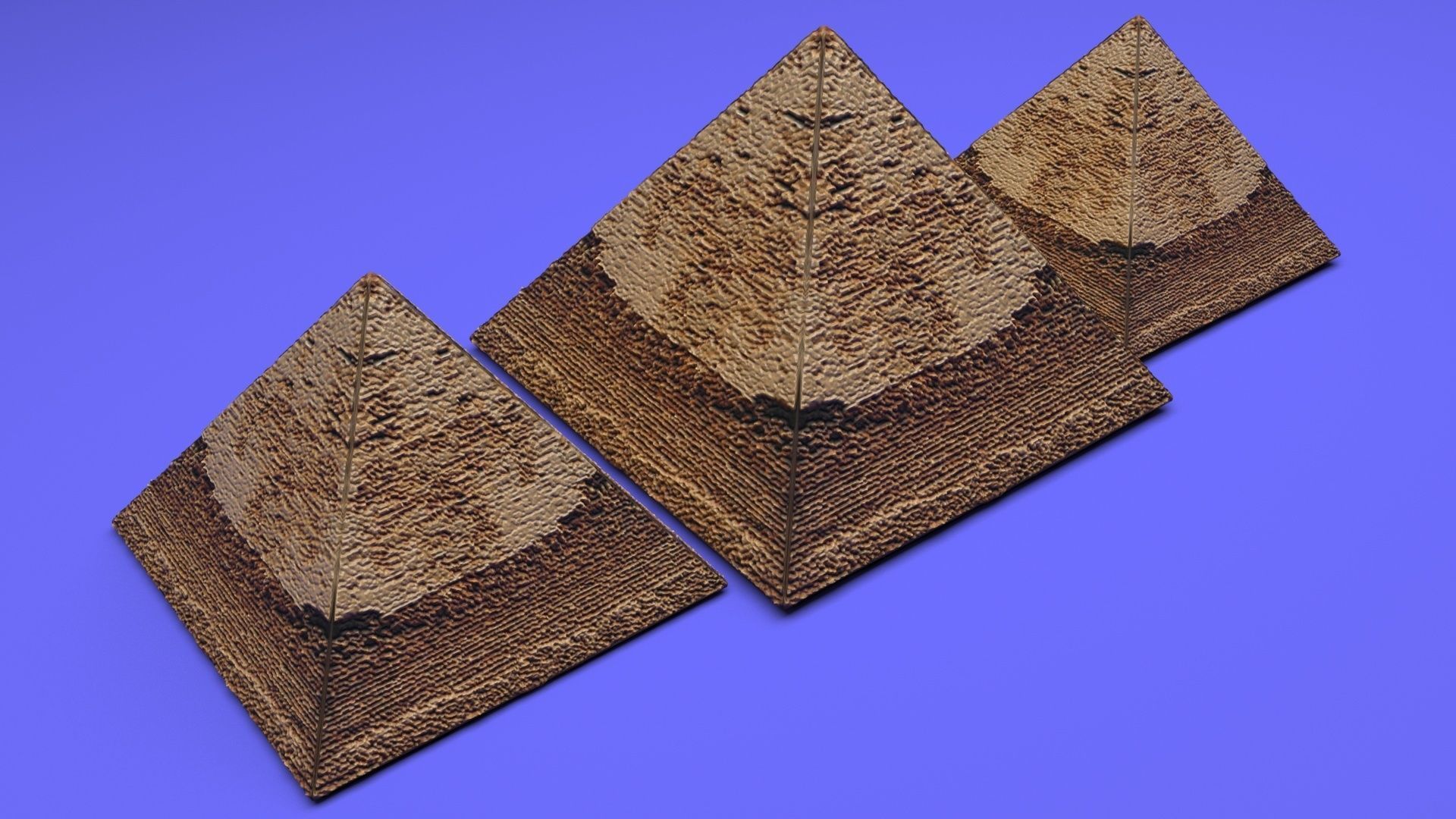 Giza Pyramids 3D model_19