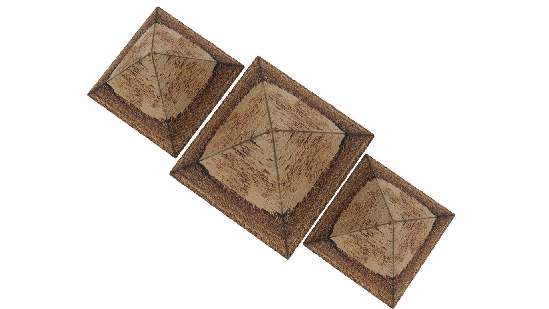 Giza Pyramids 3D model_1