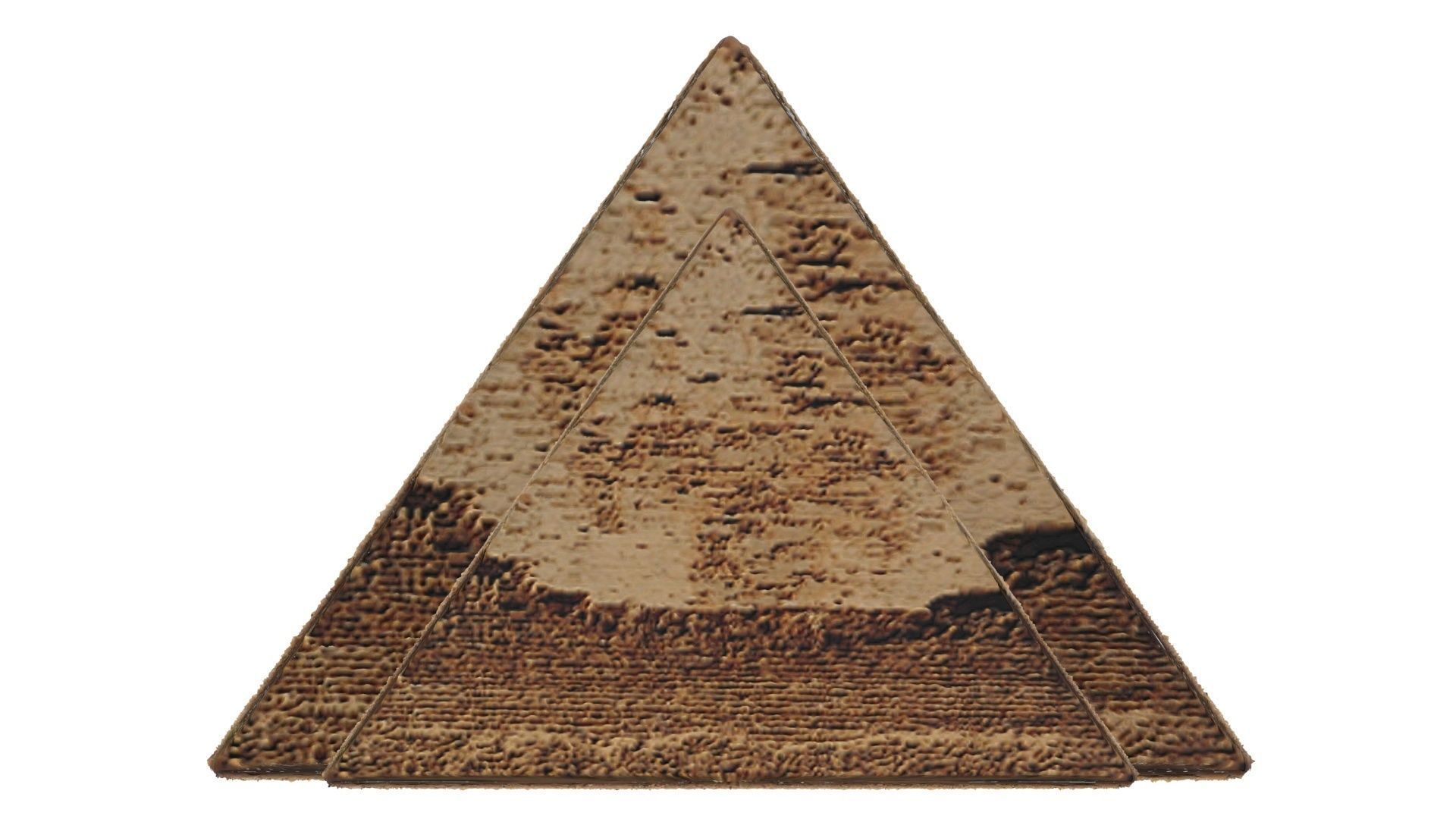 Giza Pyramids 3D model_7