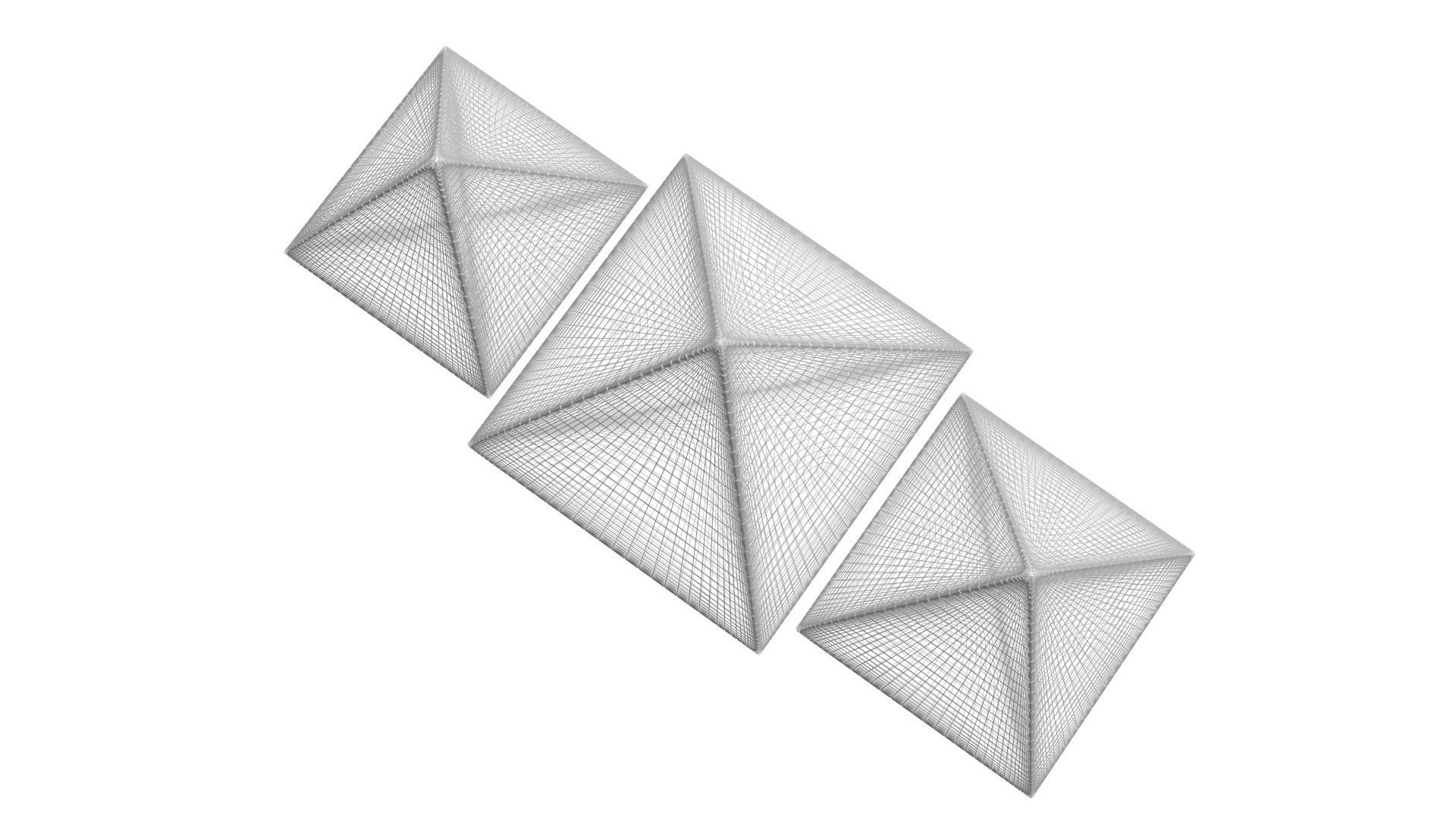 Giza Pyramids 3D model_12