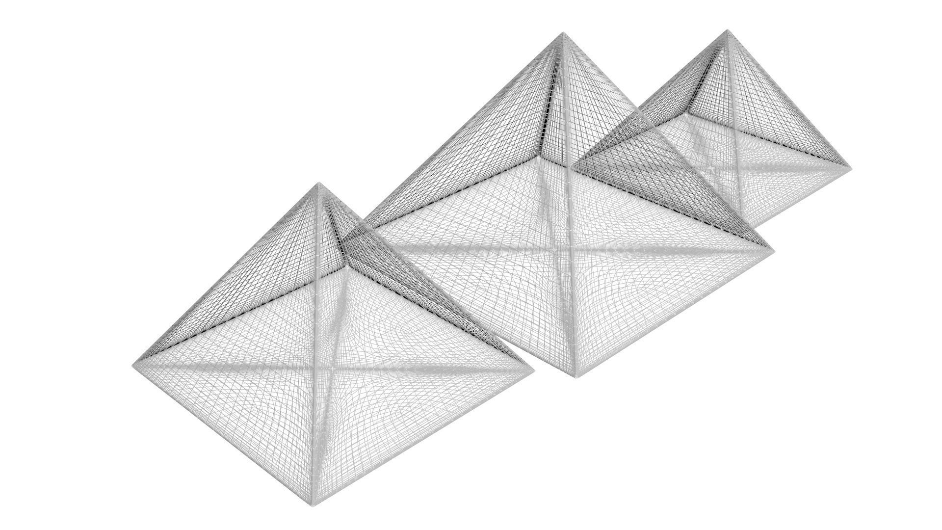 Giza Pyramids 3D model_9