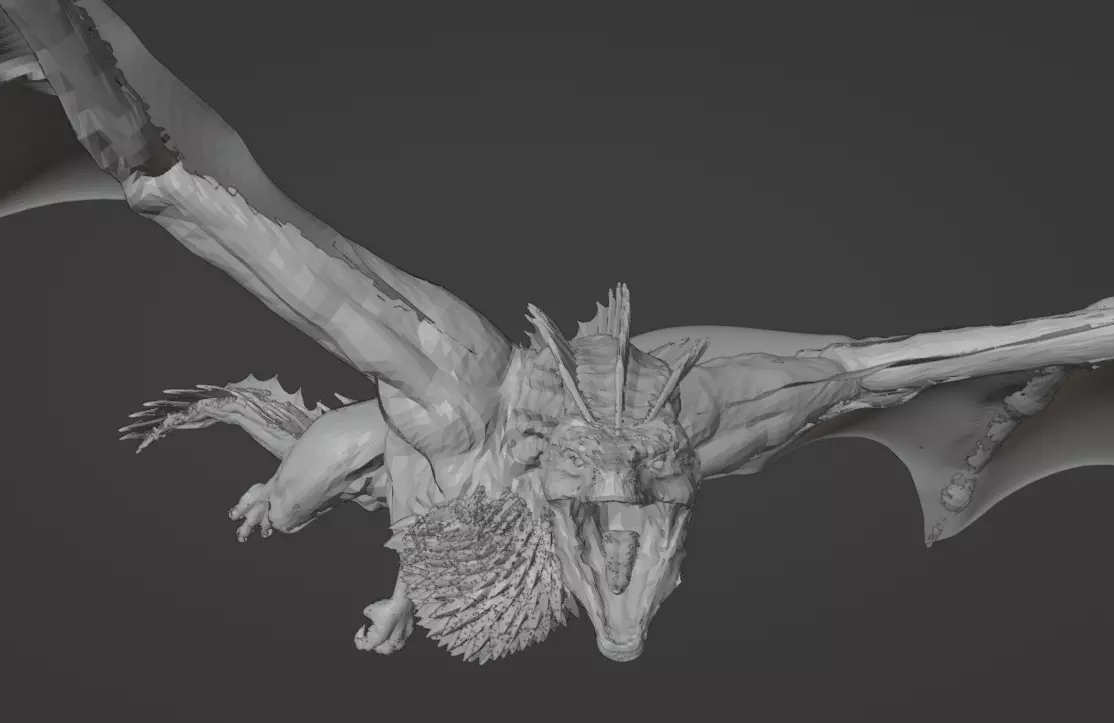 Drogon From Game Of Thrones 3D print model_0