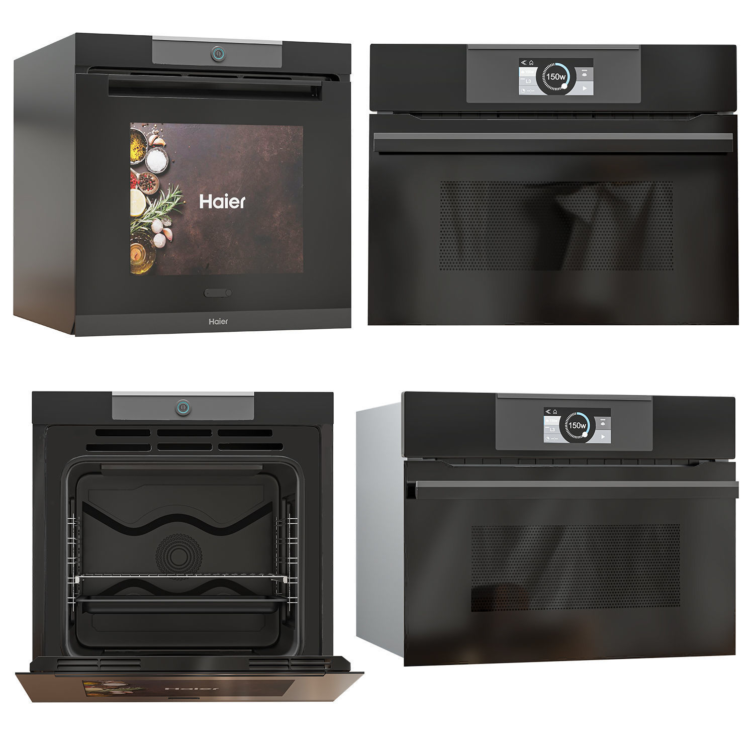 Haier Appliance Set 3D model_2