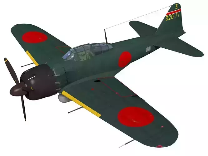 A6M5a Zero fighter Type 52 kou