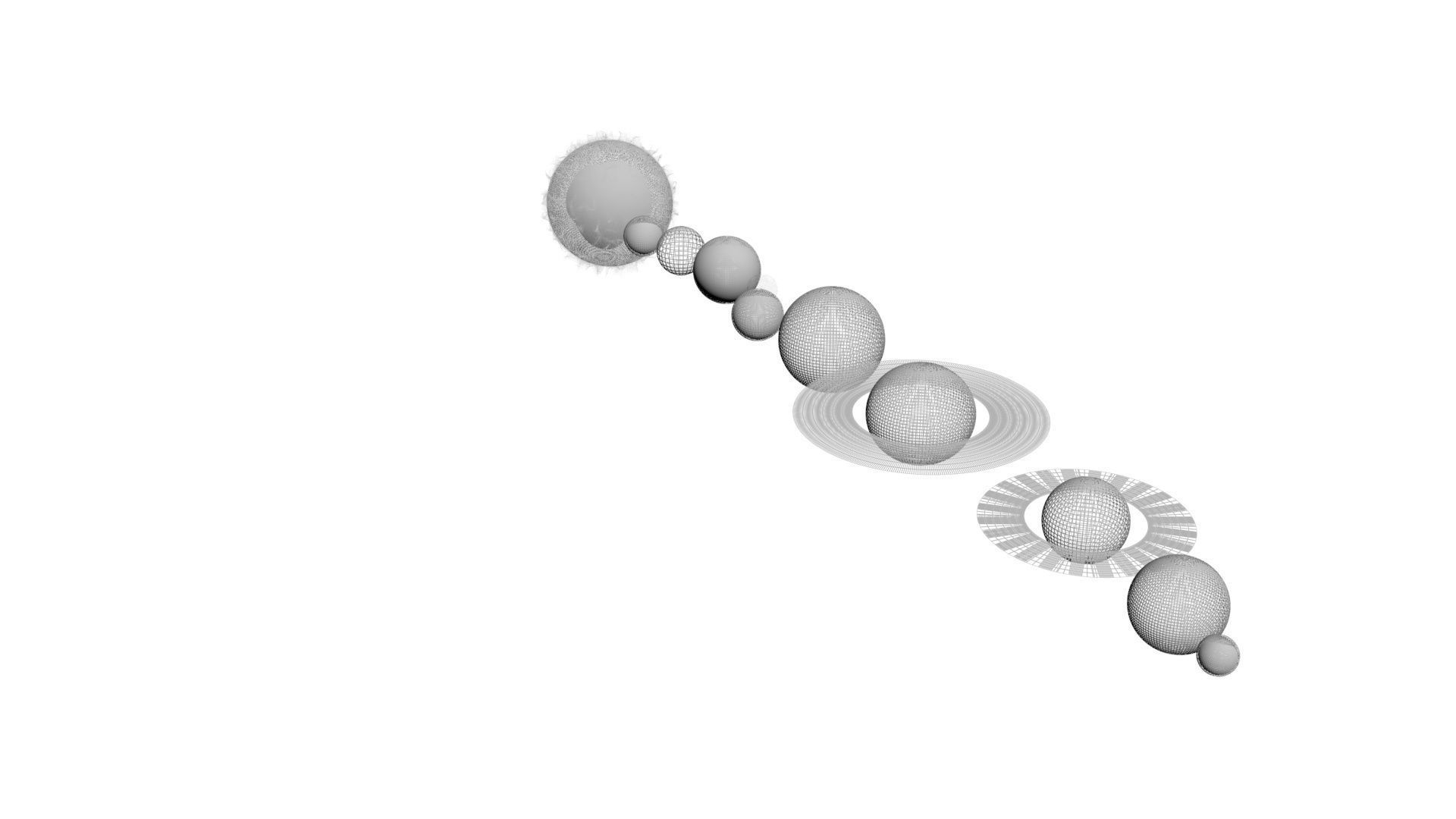 Solar System 3D model_24