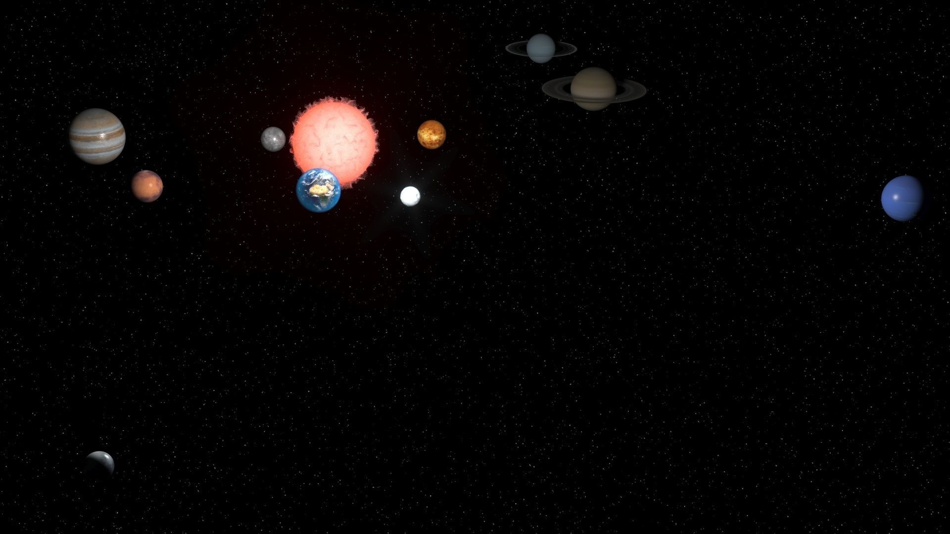 Solar System 3D model_15