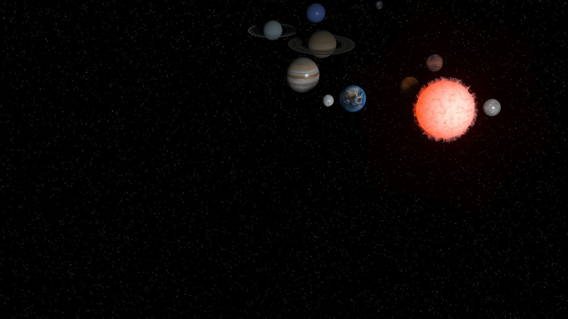 Solar System 3D model_3