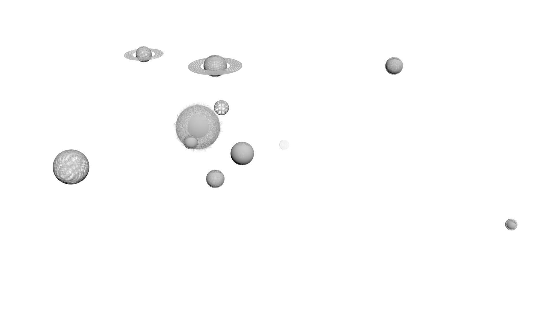 Solar System 3D model_23