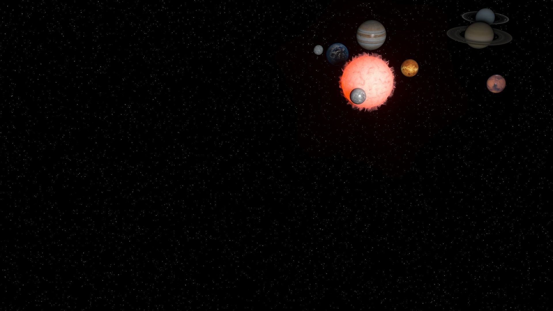 Solar System 3D model_7