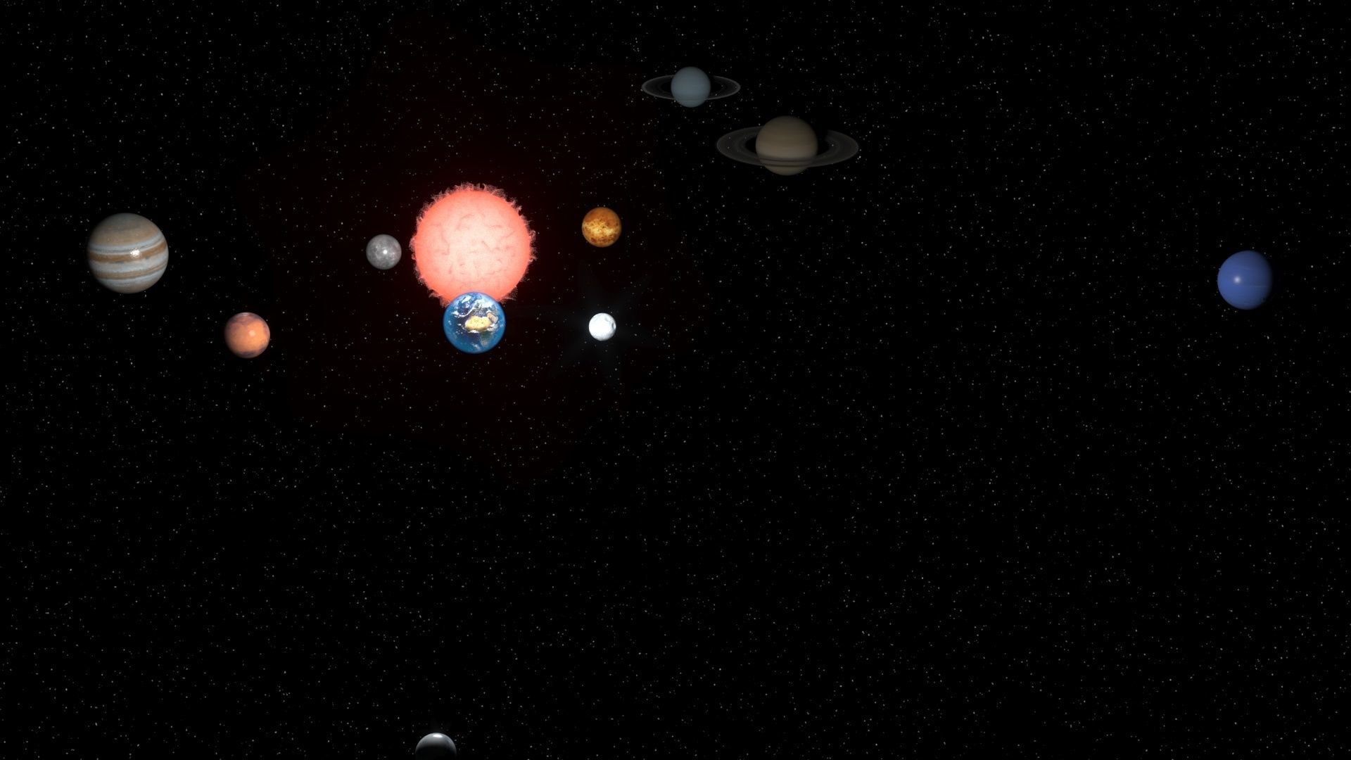 Solar System 3D model_6